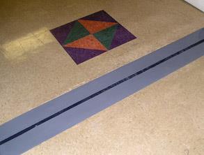 Repaired expansion joint using Belzona 2211 (MP Hi-Build Elastomer) and Belzona 4111 (Magma-Quartz)